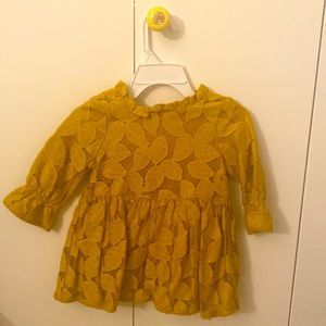 12 month yellow Oshkosh B’gosh blouse